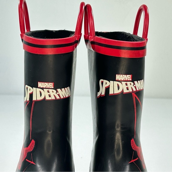 Marvel Spider Man Rain Boots Size 11 Toddler - Picture 7 of 12